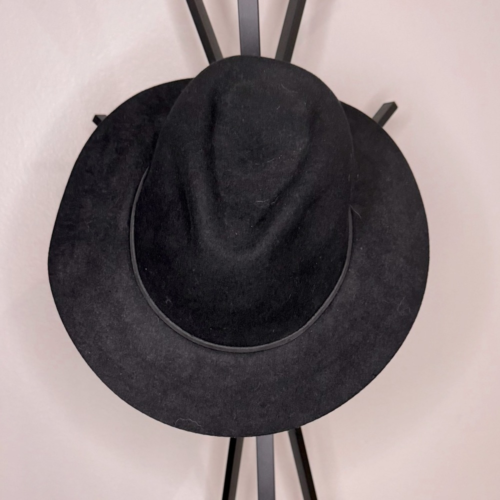 Brixton - Wesley Wool Fedora - Black - Unisex - XL